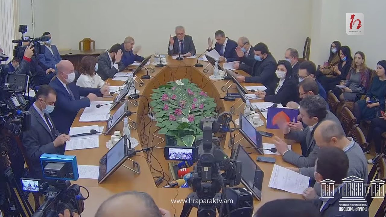ՀՀ ԱԺ պաշտպանության եւ անվտանգության հարցերի մշտական հանձնաժողովի հերթական նիստ. ուղիղ