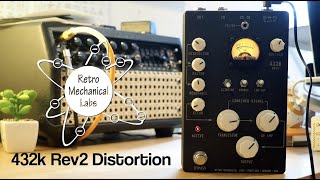 Video thumbnail for Retro Mechanical Labs 432k Rev2 Distortion by Pedal of the Day