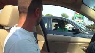 Jesse Kvaska picks up his Visalus FREE BMW