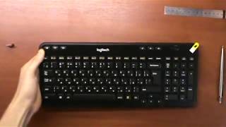 Logitech K360 Wireless Keyboard (920-003095) - відео 10