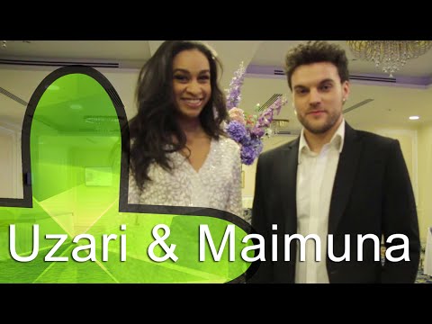 Uzari & Maimuna send regards and sing "A Capella" for ESC+Plus (Eurovision 2015 Belarus)