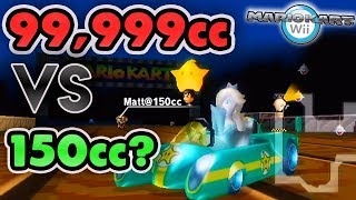 Can A 150cc Flame Runner Beat 99,999cc Jetsetters in Mario Kart Wii?