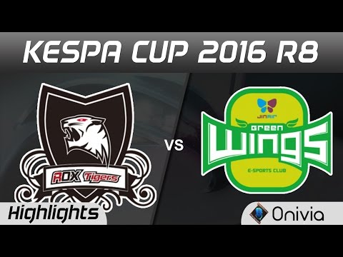 ROX vs JAG Highlights Game 3 Kespa Cup 2016 R8 ROX Tigers vs JinAir Green Wings