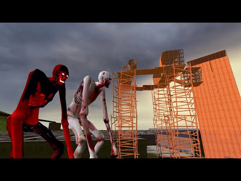Scary SCP-096 vs Towers In Garry's Mod! part 20