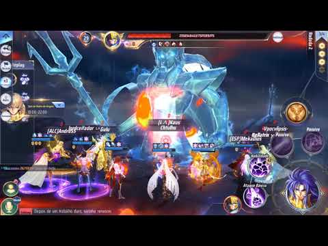 Saint Seiya Awakening - Boss Poseidon  - Mecânica da comp com Lune de Balron