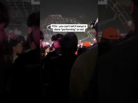 Kanye West Rolling Loud "Performance" Abruptly Ends