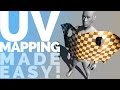 UV MAPPING MADE EASY! UV unwrapping tutorial ...