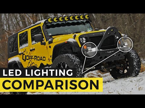 How to Choose the Right Off Road Lights for your Rig: LED Lighting Comparison