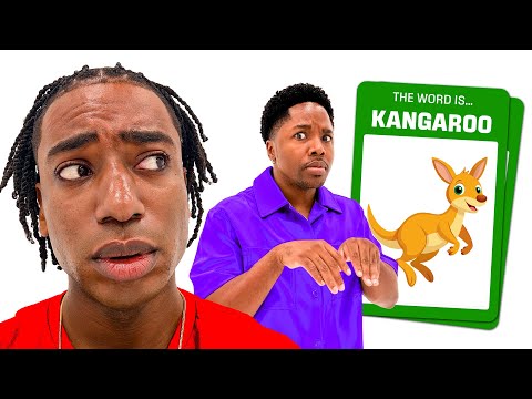 Ich habe versucht, Scharade zu spielen, aber es hat nicht geklappt