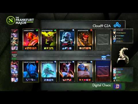 Cloud9 vs Digital Chaos - Game 3 - Frankfurt Major Hub - KoTL, Charlie, Greg
