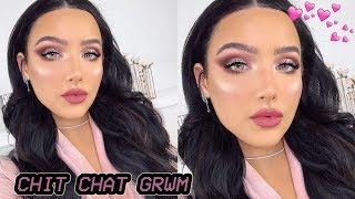 CHIT CHAT GRWM: DRAMA, LIFE UPDATE + TRYING NEW PRODUCTS | Amanda Ensing