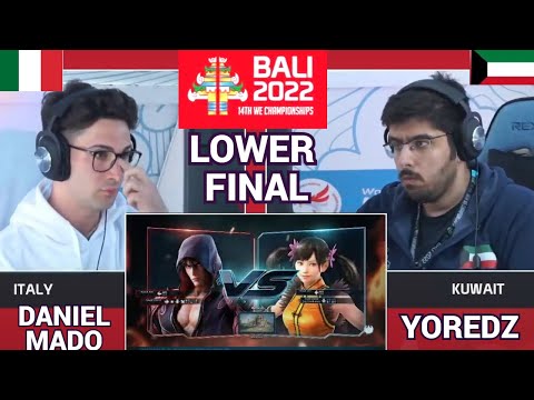 ITALY (DANIELMADO) VS KUWAIT (YOREDZ) | LOWER BRACKET FINAL | IESF Bali 2022 | TEKKEN