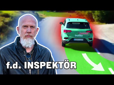 Rätt & Fel På Uppkörningen: Backning, Backa Runt Hörn, Backparkering