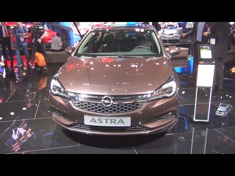 Opel Astra 1.0 ECOTEC DIT ecoFLEX 77 kW (2016) Exterior and Interior in 3D