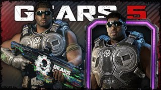 Gears 5: New Character Skin - DEL DESERT ARMOR GAMEPLAY!