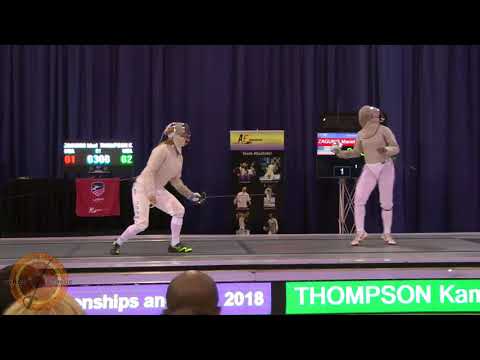 Richmond WS '18 - GOLD - Kamali Thompson v Mariel Zagunis