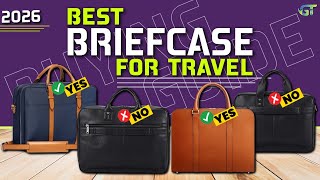 Best Briefcase for Travel 2025 - Top 4 Best Briefcase for TRAVELERS! (Buying Guide)