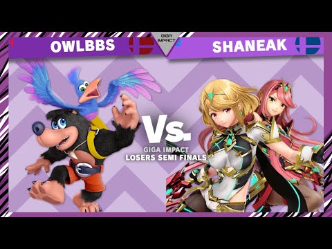 Giga Impact - Losers Semi Finals OwlBBs vs Shaneak