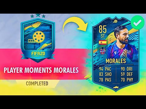 85 'PLAYER MOMENTS' MORALES SBC CHEAPEST SOLUTION - #FIFA20 85 Morales Player Moments SBC Cheap Way