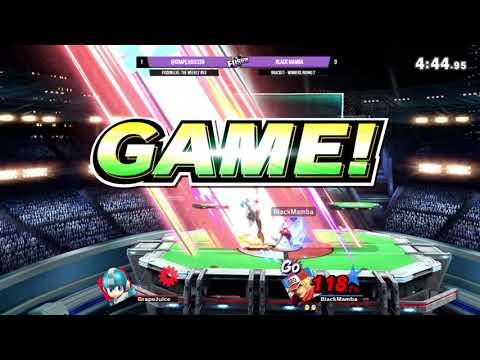 Fusion.exe 53 - Black Mamba (Terry) vs GrapeJuice (Mega Man) - Bracket Winners Round 2