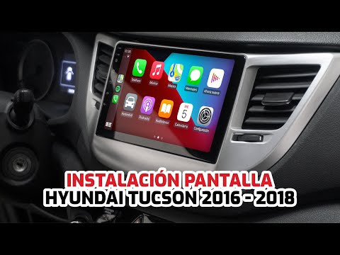 Hyundai Tucson 2016 - 2018 Instalación de Pantalla con Carplay y Android Auto // GADGETSTYLE