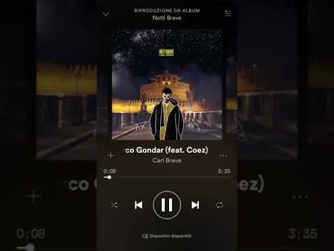 Carl Brave - Parco Gondar ft. Coez