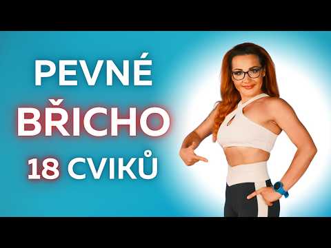 Cviky na břicho doma bez pomůcek | Jak zpevnit střed těla bez bolesti #core #abs #cvičení