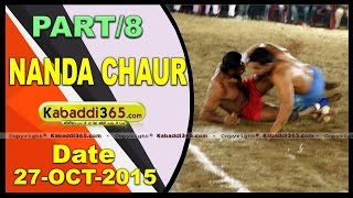 (1) Nanda Chaur (Hoshiarpur) Kabaddi Tournament 27 Oct 2015