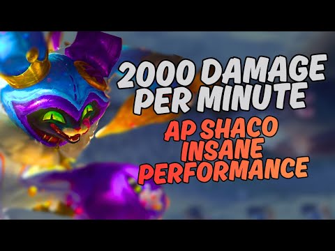 2000 damage per minute | AP Shaco gameplay