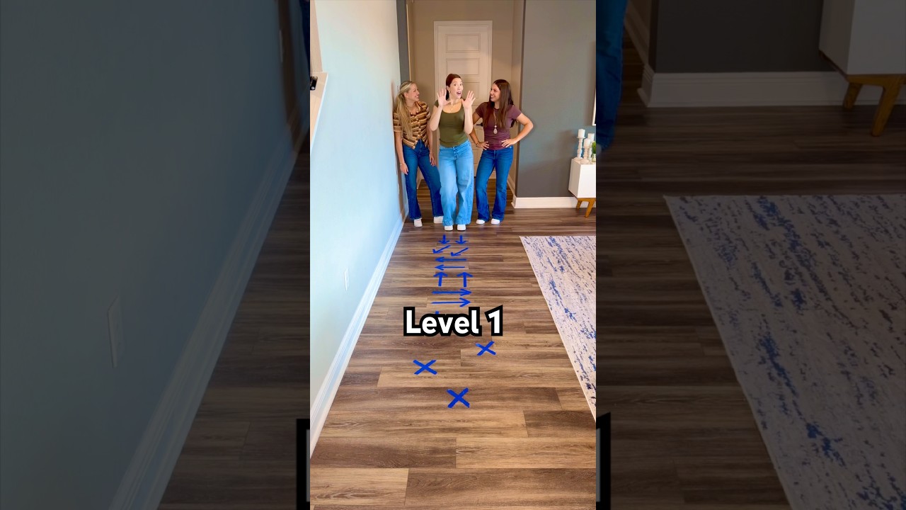 DANCE HOPSCOTCH Challenge 👀🕺😱 | Triple Charm #Shorts