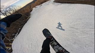 Slushy Terrain Park Laps | Floaty Jumps POV (Mountain Creek)