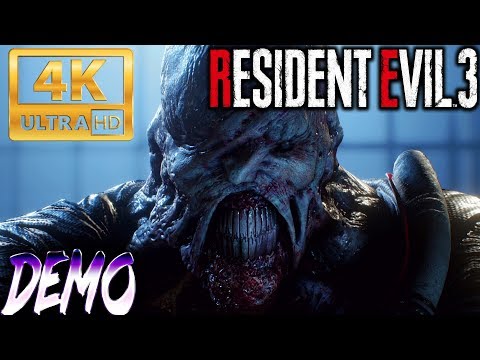 RESIDENT EVIL 3 REMAKE (PS4) FULL DEMO Gameplay Walkthrough [4K/60fps]