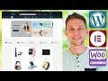 How to Make an E-Commerce Website (2024) Elementor Pro & WooCommerce