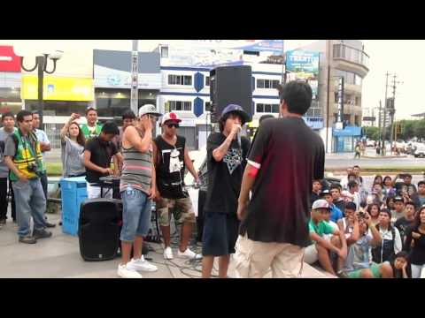 GASPER vs FLECHA - MOVIDA DE LOS 4 CONOS - RAPTONDA SAN MIGUEL
