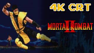 Mortal Kombat II - Scorpion (Arcade / 1993) 4K CRT