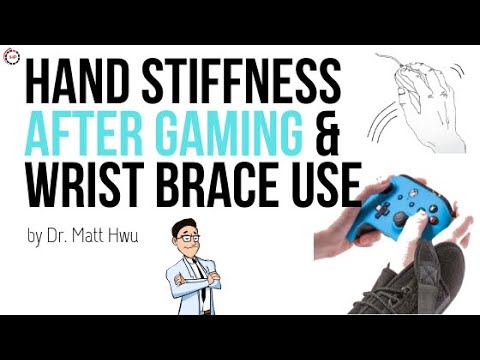 How to fix hand stiffness with gaming & WRIST BRACE THOUGHTS | Q&A  | 1HP