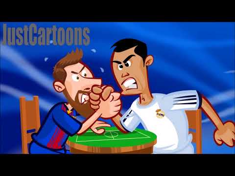 Ronaldo vs Messi Arm Wrestling