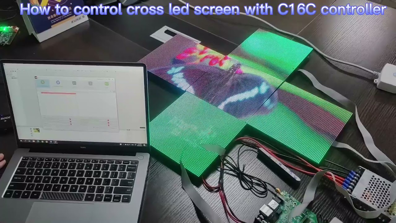 Cross LED Screen with HD-C16C