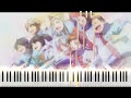 Kono Oto Tomare! Sounds of Life OST - Main Theme [Piano Tutorial + sheet]