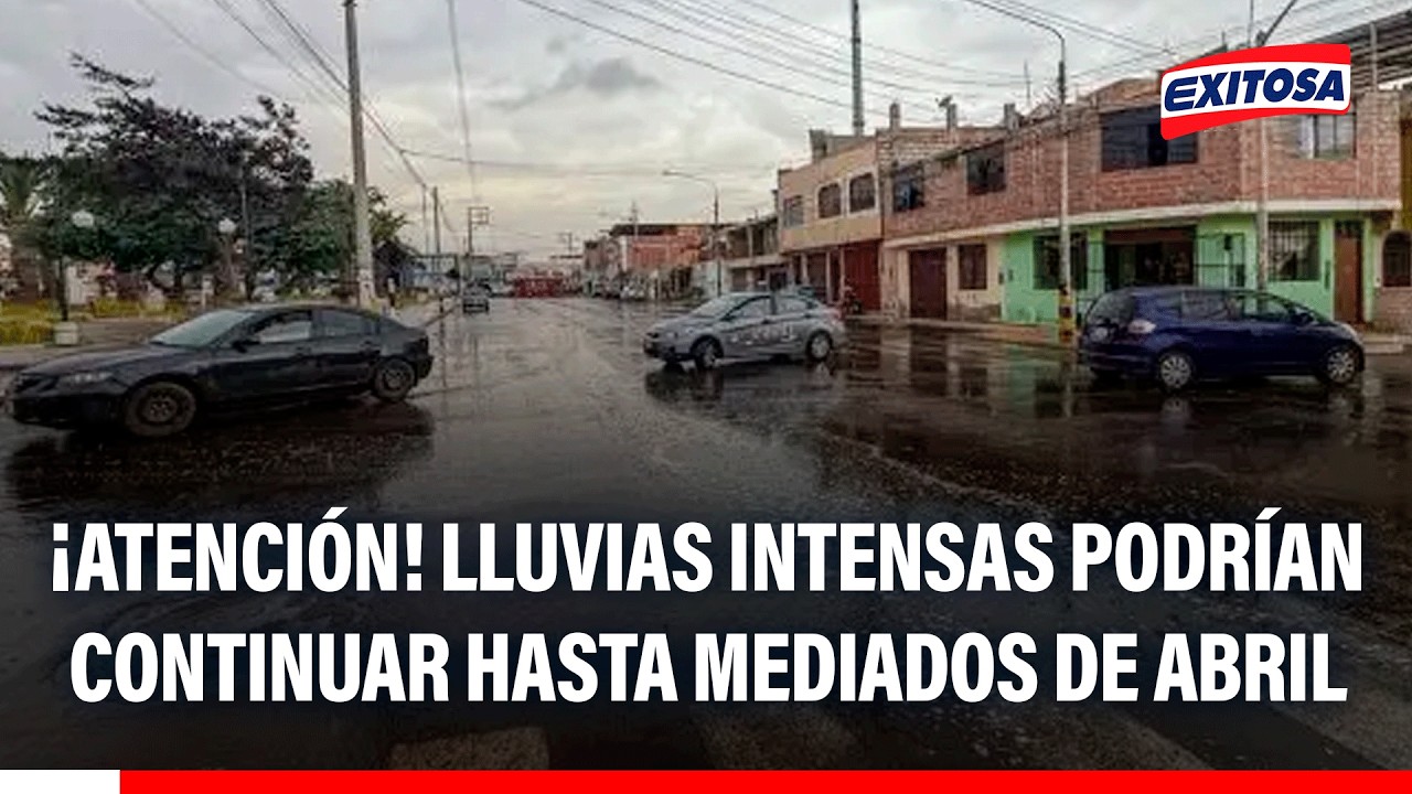 🔴🔵 Lluvias intensas podrían registrarse hasta abril en Lima y otras regiones, advierte experto
