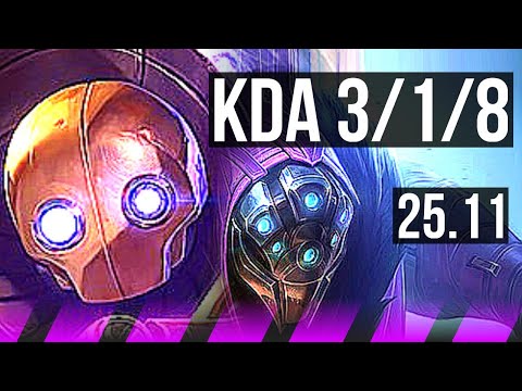 BLITZCRANK & Tristana vs JAX & Ezreal (SUP) | KR Diamond | 25.11