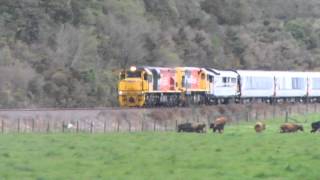 Tranz Alpine through the west coast wilderness