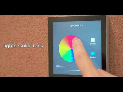Smart home - A panel for all functionality
