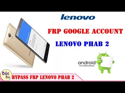 How To Bypass FRP Google Account Lenovo Phab 2 Android 6.0 | 100% Free