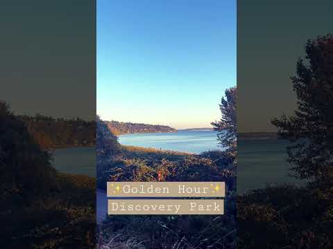 Sunset at Discovery Park Beach #seattle #washington #pacificnorthwest