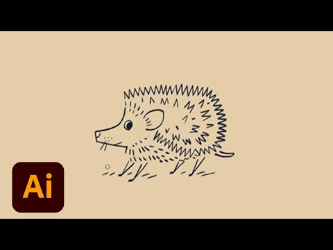 Draw Along with Kyle T. Webster - Hedgehog | Adobe Creative Cloud