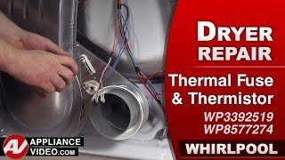 Whirlpool Dryer Not Heating Properly: Thermal Fuse Repair and Diagnostic
