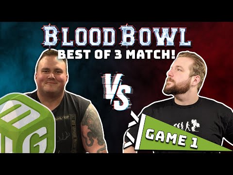 Game 1 - Bloodbowl Best of 3 Match - Necromantic vs Dwarves