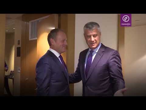 Për Donald Tusk Thaçi është ‘problematic guy’, ia përmend fotografinë me Kolindën