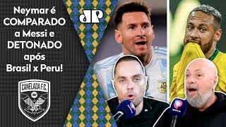 ‘O Neymar fica de mimimi, já o Messi…’; veja debate